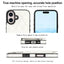 Double Buckle Rhombic PU Leather Phone Case