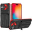Kickstand Armor Card Wallet Phone Case