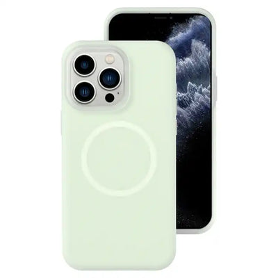 Jelly Liquid Silicone MagSafe Magnetic Phone Case