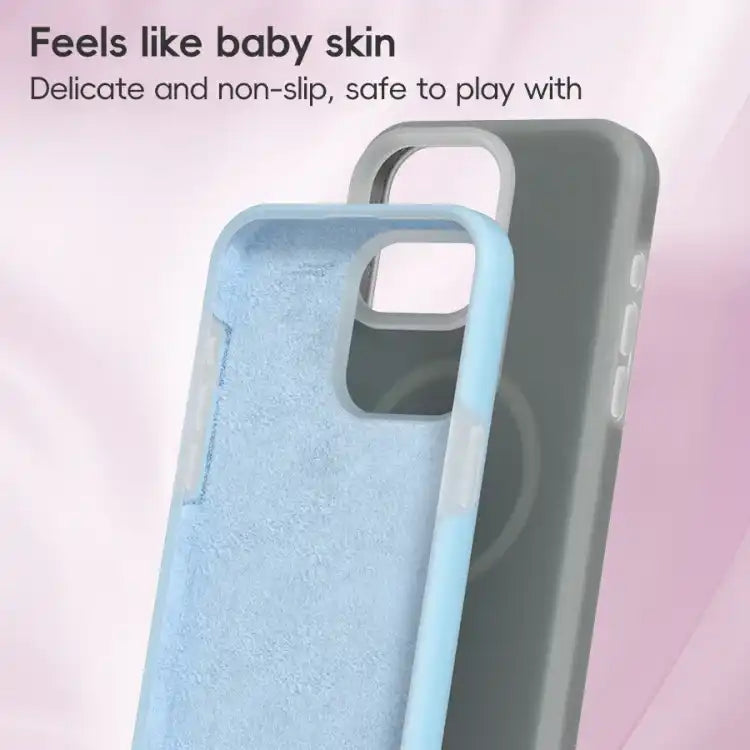 Jelly Liquid Silicone MagSafe Magnetic Phone Case