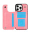 Double Buckle Butterfly Embossing PU Phone Case