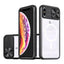 Clear Acrylic + PC + TPU MagSafe Lens Sliding Cover Full Coverage Phone Case