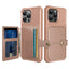 Magnetic Wallet Card Bag Leather Phone Case