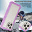 Transparent Matte TPU Hybrid PC 3-in-1 Phone Case