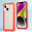 Transparent Matte TPU Hybrid PC 3-in-1 Phone Case