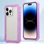 Transparent Matte TPU Hybrid PC 3-in-1 Phone Case