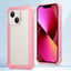 Transparent Matte TPU Hybrid PC 3-in-1 Phone Case