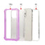 Transparent Matte TPU Hybrid PC 3-in-1 Phone Case