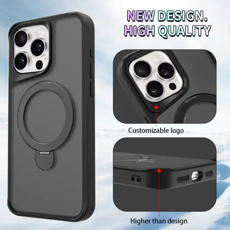 Invisible Fulcrum Holder MagSafe Phone Case