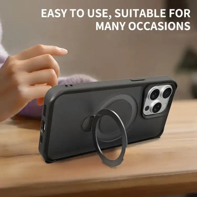 Invisible Fulcrum Holder MagSafe Phone Case