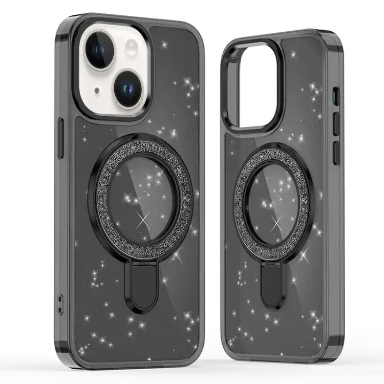 Glitter Ring Holder MagSafe Phone Case