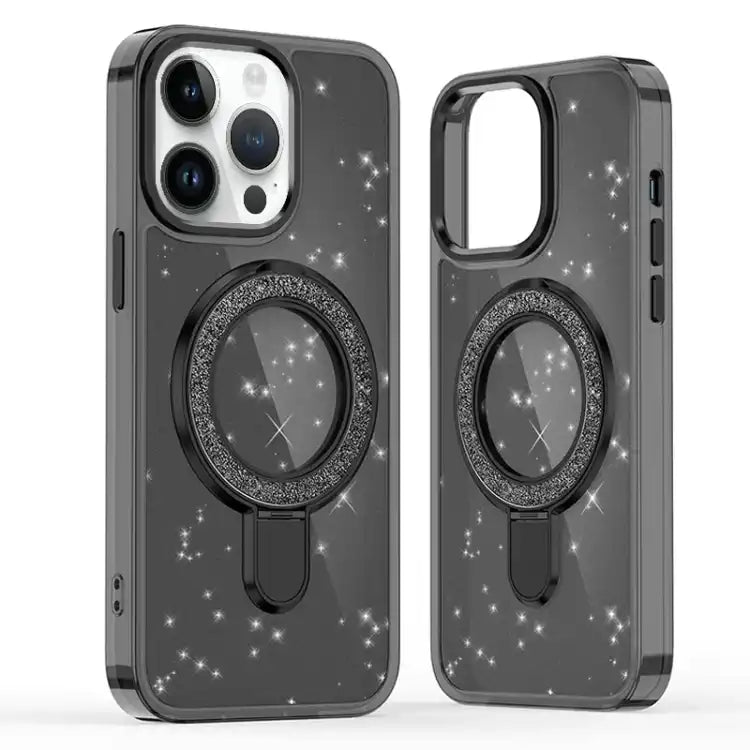 Glitter Ring Holder MagSafe Phone Case