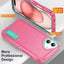 Rugged PC + Silicone Phone Case with Holder