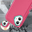 Rugged PC + Silicone Phone Case with Holder