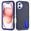Rugged PC + Silicone Phone Case with Holder