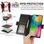 Side Buckle RFID Anti-theft Leather Phone Case