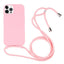 Candy Colors TPU Protective Phone Case with Lanyard