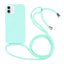 Candy Colors TPU Protective Phone Case with Lanyard