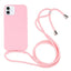 Candy Colors TPU Protective Phone Case with Lanyard