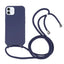 Candy Colors TPU Protective Phone Case with Lanyard