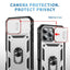 Sliding Camshield TPU + PC Phone Case with Holder