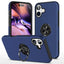 PC + TPU Magnetic Phone Case with Invisible Ring Holder