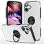 PC + TPU Magnetic Phone Case with Invisible Ring Holder