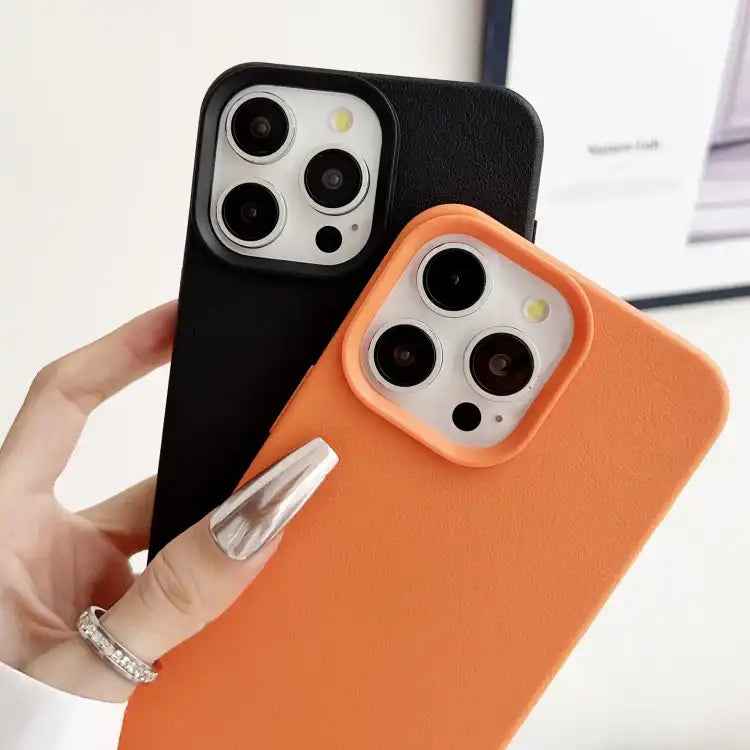 Leather Texture TPU Full Coverage Phone Case