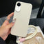 Leather Texture TPU Full Coverage Phone Case with Lanyard