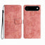 Skin-feel Embossed Butterfly Leather Phone Case