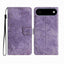Skin-feel Embossed Butterfly Leather Phone Case