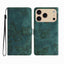 Skin-feel Embossed Butterfly Leather Phone Case