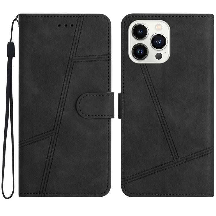 Skin-feel Stitching Leather Phone Case