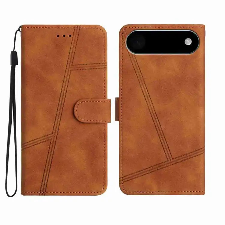 Skin-feel Stitching Leather Phone Case