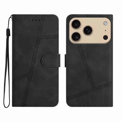 Skin-feel Stitching Leather Phone Case