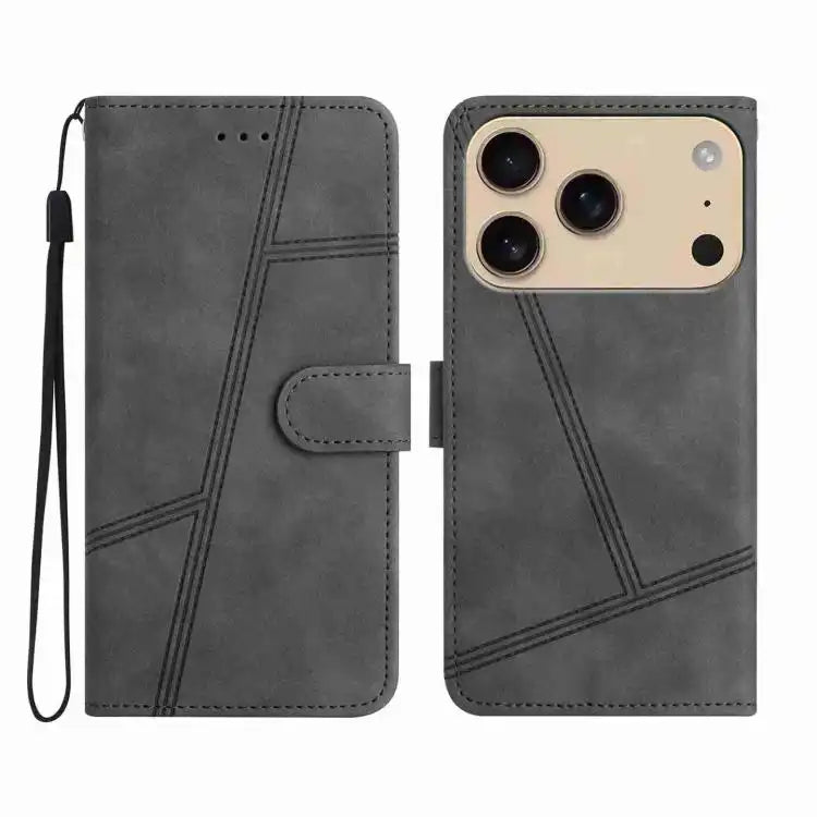 Skin-feel Stitching Leather Phone Case