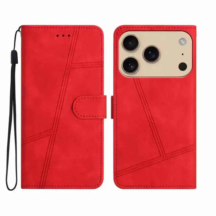 Skin-feel Stitching Leather Phone Case