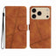 Skin-feel Stitching Leather Phone Case