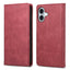 Business Solid Color Magnetic RFID Leather Phone Case