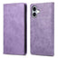 Business Solid Color Magnetic RFID Leather Phone Case