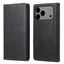 Business Solid Color Magnetic RFID Leather Phone Case