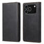 Business Solid Color Magnetic RFID Leather Phone Case