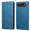 Business Solid Color Magnetic RFID Leather Phone Case