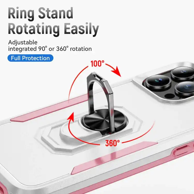 Pioneer Armor Heavy Duty PC + TPU Phone Case with Holder