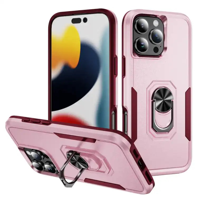 Pioneer Armor Heavy Duty PC + TPU Phone Case with Holder