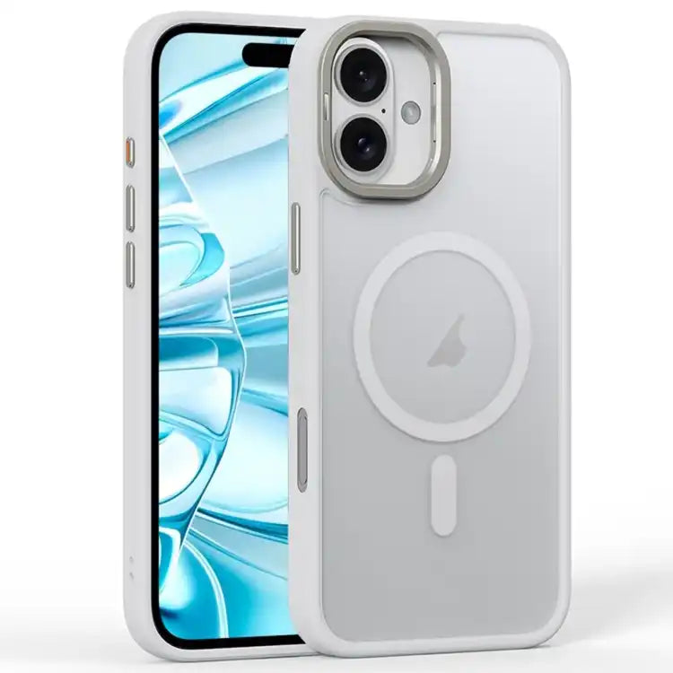 Frosted Lens Holder MagSafe Magnetic Phone Case