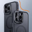 Frosted Lens Holder MagSafe Magnetic Phone Case