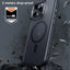 Frosted Lens Holder MagSafe Magnetic Phone Case