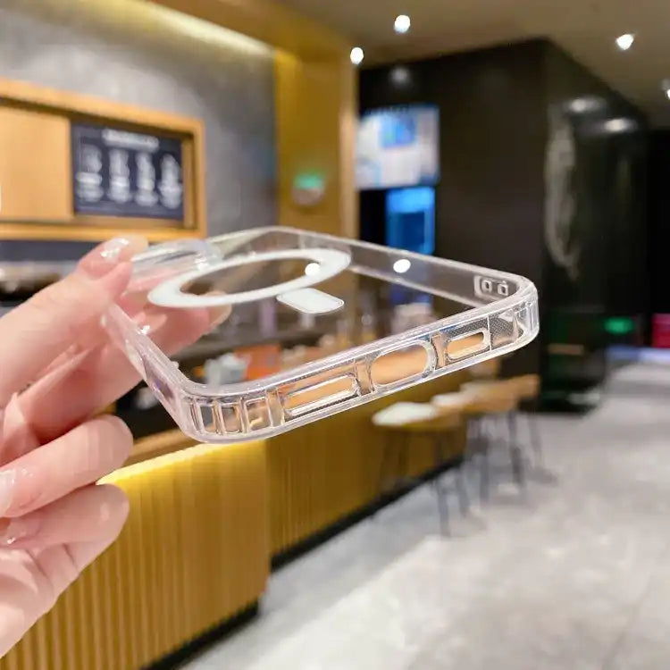 Clear Acrylic TPU MagSafe Phone Case, Pop-up Animation Version