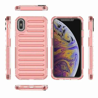 High Transparency TPU Hybrid PC Airbag Phone Case